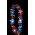 Blank Red/White/Blue Light Up Hawaiian Lei